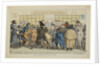 Dawdlers of the Rue du Coq or The Martinets printshop, c. 1810 by Anonymous