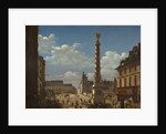 La Fontaine du Palmier on the Place du Châtelet, 1810 by Anonymous