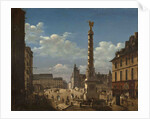 La Fontaine du Palmier on the Place du Châtelet, 1810 by Anonymous