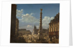 La Fontaine du Palmier on the Place du Châtelet, 1810 by Anonymous