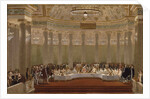 The marriage banquet of Napoleon I and Marie-Louise of Austria April 2, 1810, 1812 by Anonymous