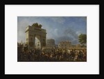 Entry of the Imperial Guard into Paris at the Barrière de Pantin, 25 November 1807, ca 1808 by Anonymous