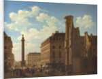 The Place Vendôme and Rue de Castiglione with the Ruins of the Church of the Feuillants, 1808 by Anonymous