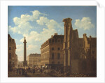 The Place Vendôme and Rue de Castiglione with the Ruins of the Church of the Feuillants, 1808 by Anonymous