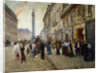 Workers leaving the Maison Paquin, in the Rue de La Paix, c. 1912 by Anonymous
