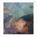 Truth pulling Science, which is spreading its light to mankind, 1890 by Anonymous