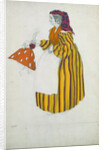 Costume design for the ballet The Magic Toy Shop by G. Rossini, 1919 by Anonymous