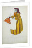 Costume design for the ballet The Magic Toy Shop by G. Rossini, 1919 by Anonymous