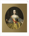Portrait of the Grand Duchess Ekaterina Alekseyevna, c. 1745 by Anonymous