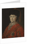 Portrait of Empress Catherine II in Travel Dress, 1787 by Anonymous