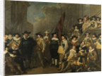 Officers and other Marksmen of the V District in Amsterdam Led by Captain Cornelis de Graeff and Lie by Anonymous