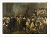 Officers and other Marksmen of the V District in Amsterdam Led by Captain Cornelis de Graeff and Lie by Anonymous