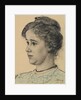 Portrait of Agatha Donkers-De Vries, 1913 by Anonymous