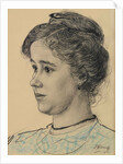 Portrait of Agatha Donkers-De Vries, 1913 by Anonymous