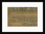 The Imperial examination, Detail of the Handscroll Viewing the Pass List by Anonymous