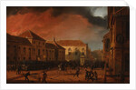 Fire of the Warsaw Arsenal, 1831 by Anonymous