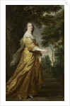 Portrait of Marie Louise Gonzaga, Queen of Poland, 1645 by Anonymous