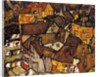 Crescent of Houses, Krumau (The Small City V), 1915 by Anonymous