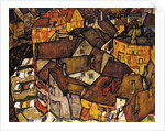 Crescent of Houses, Krumau (The Small City V), 1915 by Anonymous