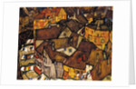 Crescent of Houses, Krumau (The Small City V), 1915 by Anonymous