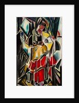 Lady with a fan, 1913-1915 by Anonymous