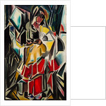 Lady with a fan, 1913-1915 by Anonymous