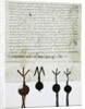The edict of the Tsar Ivan IV the Terrible, 1497 by Anonymous
