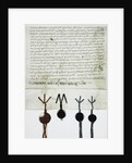 The edict of the Tsar Ivan IV the Terrible, 1497 by Anonymous
