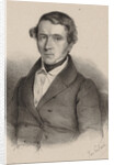 Portrait of the composer Prudent Louis Aubéry Du Boulley, 1830s by Anonymous