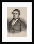 Portrait of the composer Prudent Louis Aubéry Du Boulley, 1830s by Anonymous