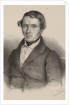 Portrait of the composer Prudent Louis Aubéry Du Boulley, 1830s by Anonymous