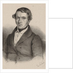 Portrait of the composer Prudent Louis Aubéry Du Boulley, 1830s by Anonymous