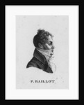 Portrait of the violinist and composer Pierre Baillot, 1800s by Anonymous