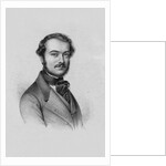 Portrait of the violinist and composer Antonio Bazzini, 1840s by Anonymous