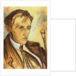 Portrait of the poet Bruno Jasienski, 1923 by Anonymous