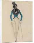 Costume design for the ballet Carnaval by R. Schumann, 1915 by Anonymous