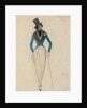 Costume design for the ballet Carnaval by R. Schumann, 1915 by Anonymous