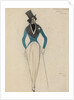 Costume design for the ballet Carnaval by R. Schumann, 1915 by Anonymous