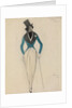 Costume design for the ballet Carnaval by R. Schumann, 1915 by Anonymous