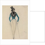 Costume design for the ballet Carnaval by R. Schumann, 1915 by Anonymous