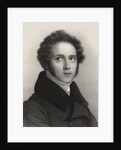 Portrait of the composer Vincenzo Bellini by Anonymous