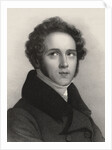 Portrait of the composer Vincenzo Bellini by Anonymous