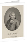 Portrait of the composer Georg Benda, Late 18th cent by Anonymous