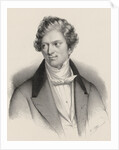 Portrait of the composer Charles-Auguste de Bériot, 1840 by Anonymous