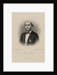 Portrait of the composer Benjamin Bilse, 1870 by Anonymous