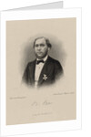 Portrait of the composer Benjamin Bilse, 1870 by Anonymous
