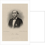 Portrait of the composer Benjamin Bilse, 1870 by Anonymous
