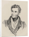 Portrait of the composer Felice Blangini, 1820 by Anonymous