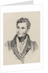 Portrait of the composer Felice Blangini, 1820 by Anonymous