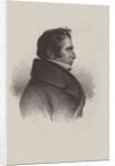 Portrait of the opera singer Heinrich Blume by Anonymous